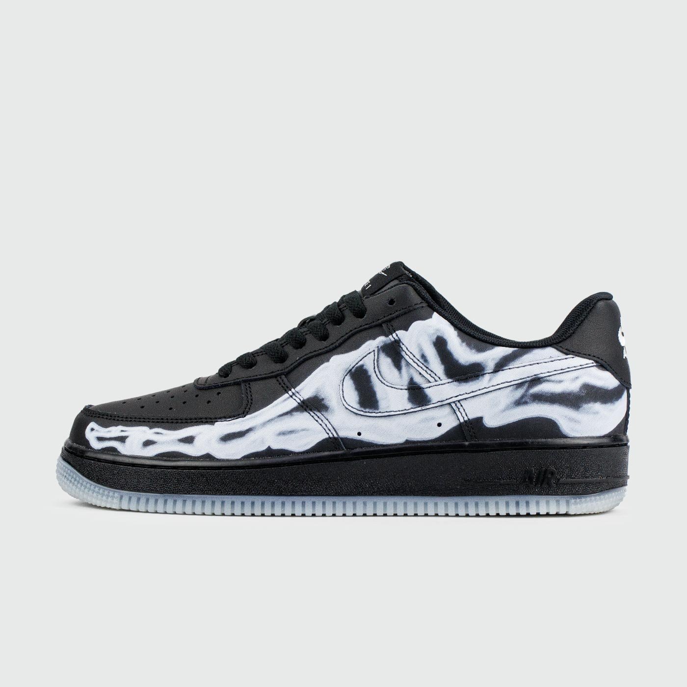 Nike Air Force 1 Low Skeleton Black KEDRED